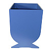 Урна мусорный бак для улицы Ferrum №5 Brilliant Blue (У05)