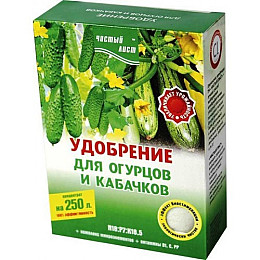 Чистое письмо Kvitofor для огурцов и кабачков 300 г
