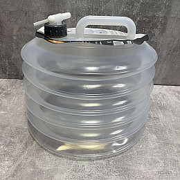 Емкость для набора воды 10 л пластиковая складная Titiz Plastik TP-645