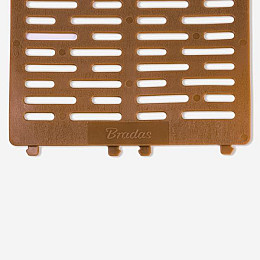 Бордюр TreeSave для захисту стволів дерев висота 20см ширина 33см коричневий Bradas