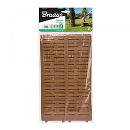 Бордюр TreeSave для захисту стволів дерев висота 20см ширина 33см коричневий Bradas