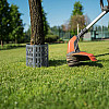 Бордюр TreeSave для защиты стволов деревьев высота 20см ширина 33см серый Bradas