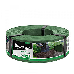 Бордюр Wood Border 78мм х 28мм х 10м зелений Bradas
