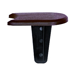 Бордюр садовий Prosperplast Flat коричневий 1,9 м