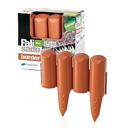 Бордюр садовий Prosperplast Garden BORDER теракотовий 2,5 м