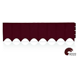 Бордюр садовий PROSPERPLAST GARDEN FENCE коричневий 5,9 м