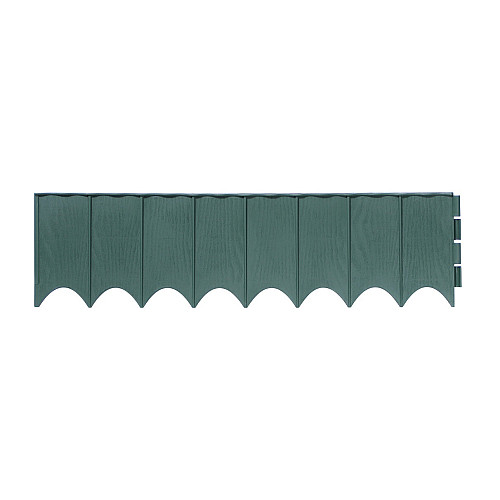 Бордюр садовый PROSPERPLAST GARDEN FENCE темно-зеленый 5,9 м