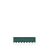 Бордюр садовый PROSPERPLAST GARDEN FENCE темно-зеленый 5,9 м