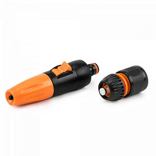 Комплект для поливу з 2 елементів на шланг 1/2" BLACK LINE ECO-PWB5502-12/2 Bradas