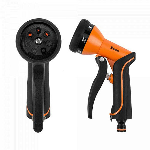 Пістолет для поливу 7 режимів MULTI WATER BLACK LINE ECO-2058 Bradas