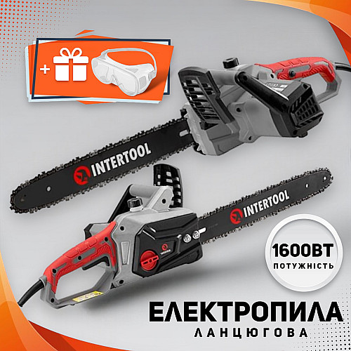 Цепная электропила INTERTOOL DTE-2200S 1600 Вт