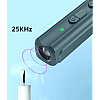 Отпугиватель собак ультразвуковой dicway с UV 365NM фонариком и зарядкой от USB Ultrasonic Systems Серый (N110)
