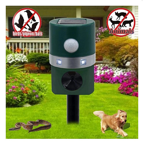 Ультразвуковой отпугиватель животных с датчиком движения Solar Pest Repeller HC19/7002