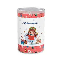 Новогодний подарок в пластиковой упаковке №3 300 г. (Премиум)