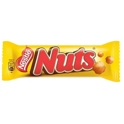 Батончик Nuts сингл 42 г.