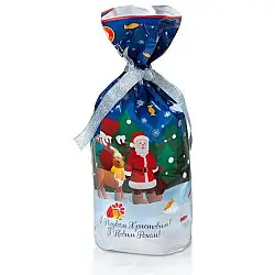 Новогодний подарок Бисквит-Шоколад 'Кулек' 500 г.