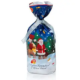 Новогодний подарок Бисквит-Шоколад 'Кулек' 500 г.