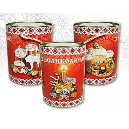 Подарочный набор на Пасху в тубе №1 400 г.