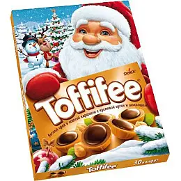 Новорічний подарунок Toffifee 'Санта' 250 г.