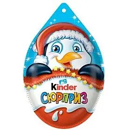 Новогодний подарок Kinder 'Cюрприз' 20 г.