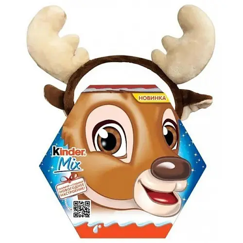 Новогодний подарок Kinder 'Mix с рожками'
