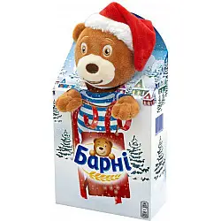 Новогодний подарок Барни 'Бисквит Мишка' 90 г.