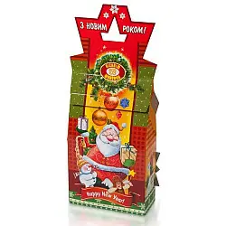 Новогодний подарок Бисквит-Шоколад 'Новогодняя звезда' 320 г.