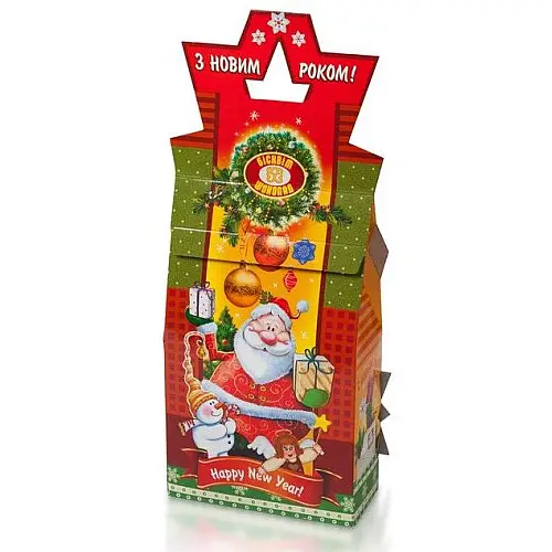 Новогодний подарок Бисквит-Шоколад 'Новогодняя звезда' 320 г.