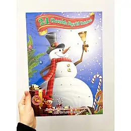 Адвент календарь Alberts Advent Calendar (Снеговик) 50g