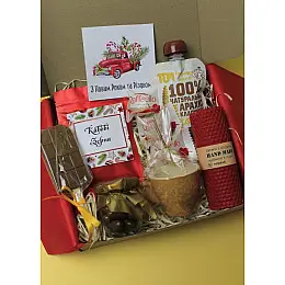 Новогодний подарочный набор Карамельный феерверк 