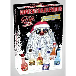  Адвент-календар з лікерами Gräfs Likör-Adventskalender 24х20мл 15% - 25%