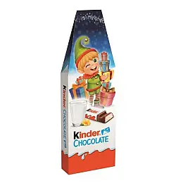  Новорічний набір Kinder Chocolate Ельф 16 батончиків 200г