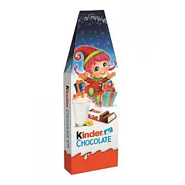  Новорічний набір Kinder Chocolate Ельфіня 16 батончиків 200г