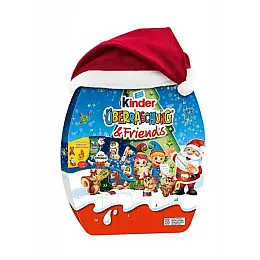  Адвент календар Kinder Uberraschung and Friends із солодощами 431г