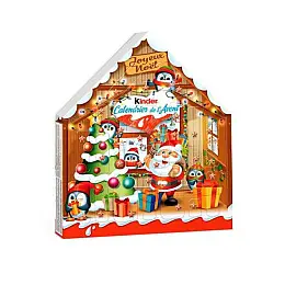  Адвент календар Kinder Calendario Dell'avvento з шоколадними солодощами 184г