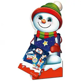  Новорічний набір подарунок Kinder Mix Geschenktüte 193g