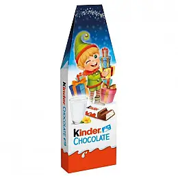 Новорічний набір Kinder Chocolate 16 батончиків 200г