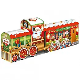  Новорічний адвент-календар Кіндер поїзд із солодощами Kinder Mix Train Advent Calendar 221 г