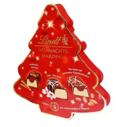 Конфеты Lindt Weihnachts Marzipan пралине с марципаном елка 175г