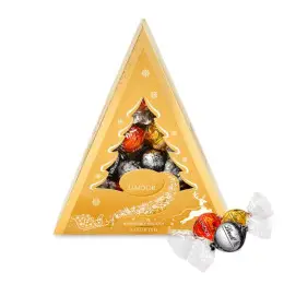 Новогодний набор конфет Lindt Lindor Gold Xmas Tree 125 г