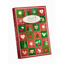 Адвент календарь с шоколадными конфетами Lindt 115г