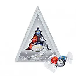 Новогодний набор конфет Lindt Lindor Silver 125 г