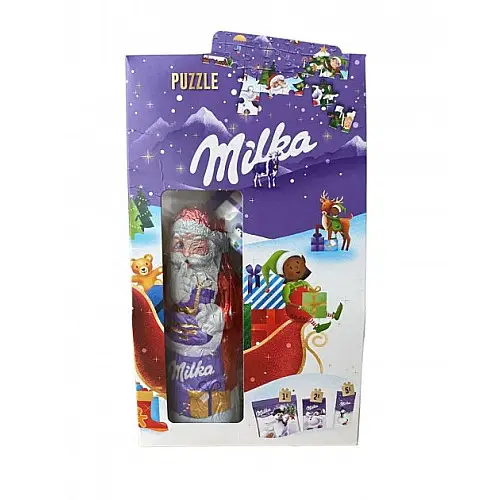 Подарок конфет с пазлом от Milka 124 г