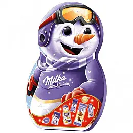 Адвент-календарь Milka Snow Mix Большой Снеговик 236 г