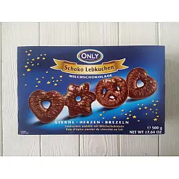  Імбирні пряники в шоколаді Only 500g (Австрія)