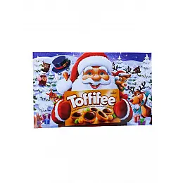  Новорічний набір цукерок Toffifee іриски з фундуком 500 г