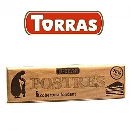  Шоколад-кондитерський Torras (70% какао) 300г