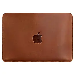 Шкіряний чохол Up для MacBook 13'' (світло-коричневий) шкіра Crazy Horse