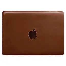 Шкіряний чохол Side для MacBook 14'' (світло-коричневий) шкіра Crazy Horse