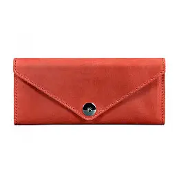 Кошелек женский из натуральной кожи Керри 1.0 (коралловый)